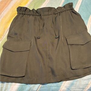 Express Dark Green Skirt